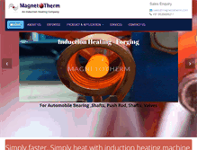 Tablet Screenshot of magnetotherm.com